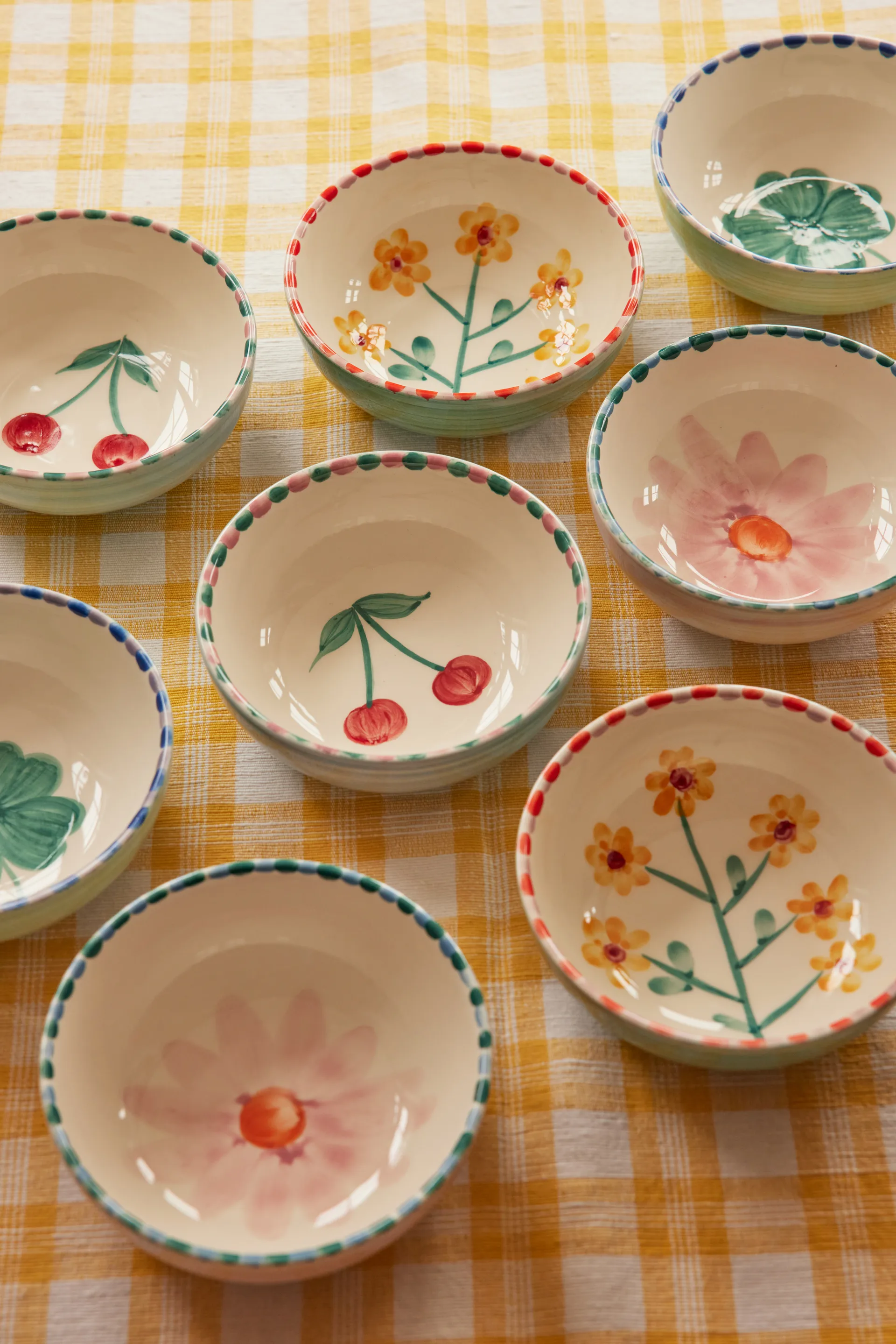 Rice keraaminen kulho 35 cl, Soft Pink Flower-lavender RICE