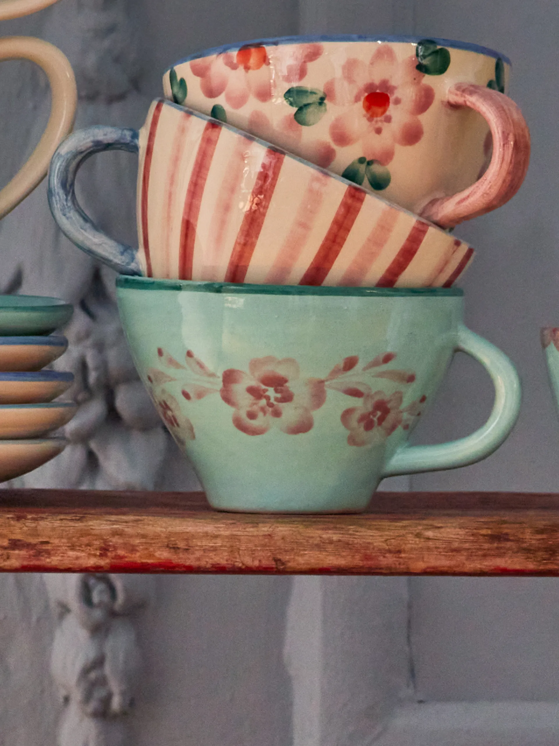 Rice keraaminen teekuppi, Vine RICE