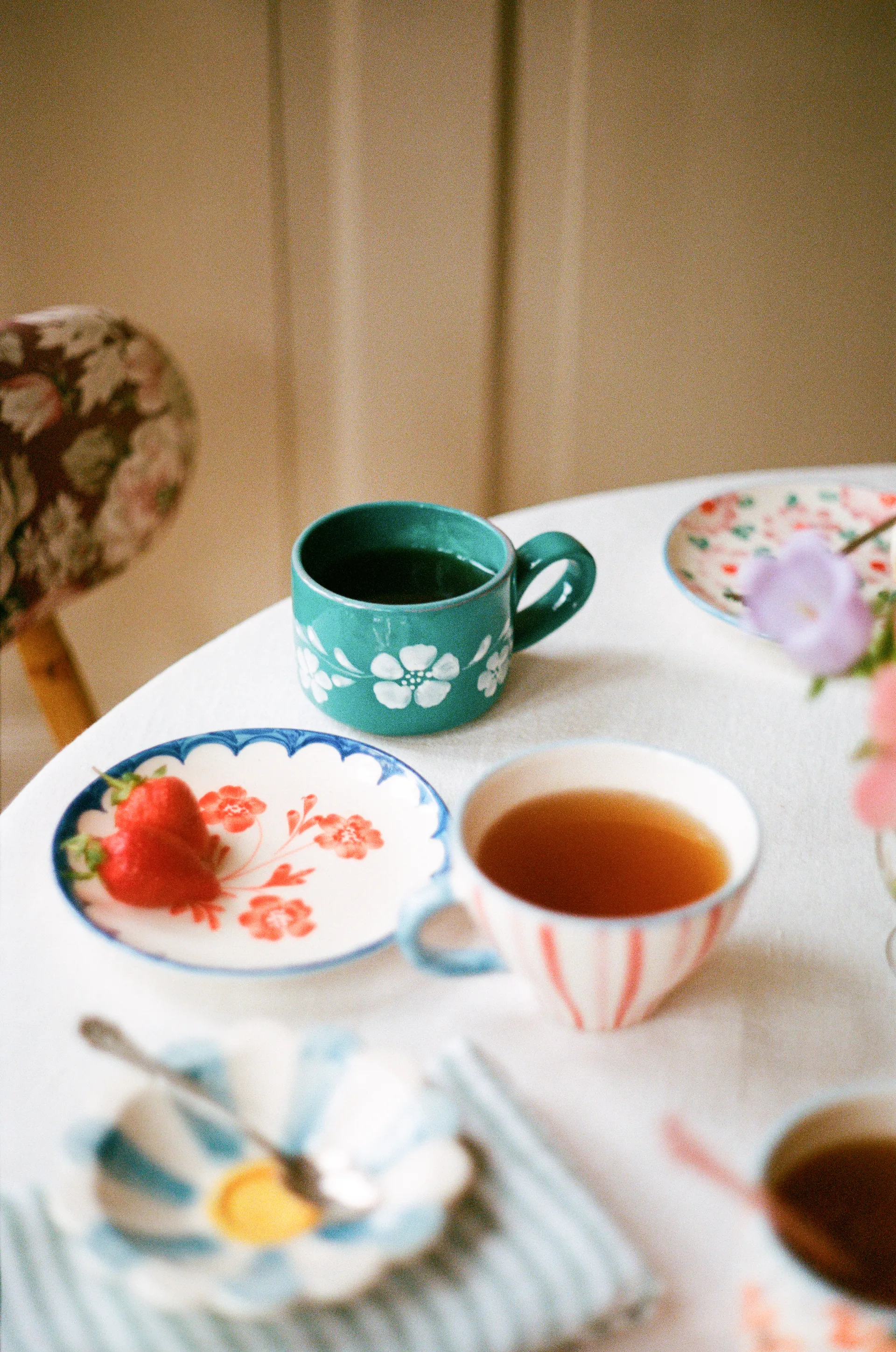 Rice keramiikkalautanen Ø15 cm, Vintage Flower RICE