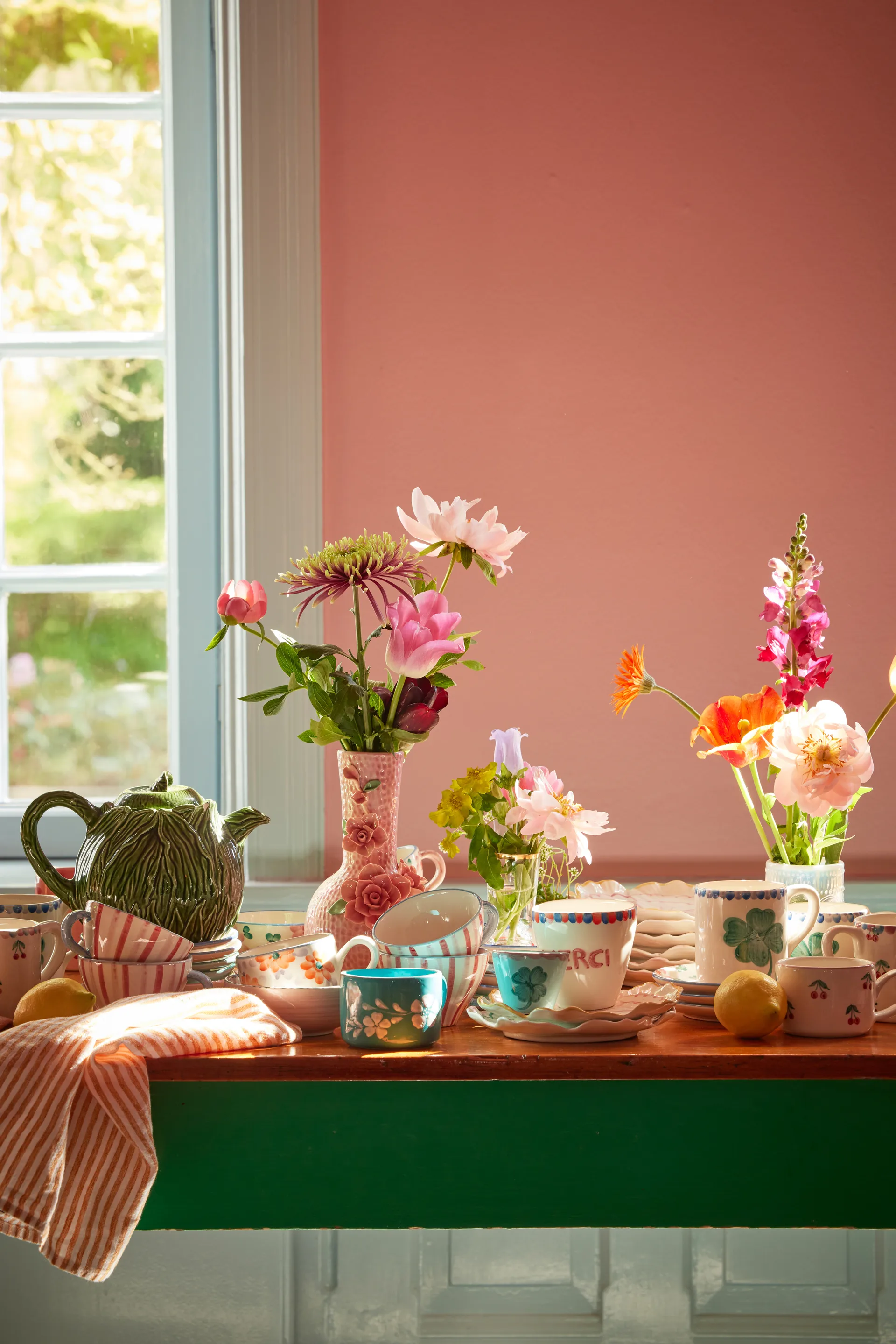 Rice keramiikkamuki 42 cl, Good Luck Clover RICE