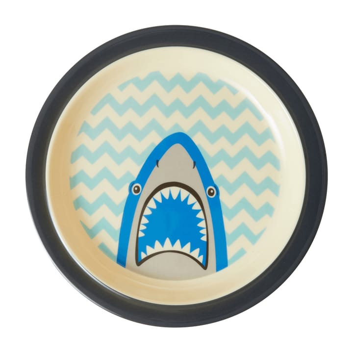 Rice lasten lautanen melamiini Ø22 cm - Shark - RICE
