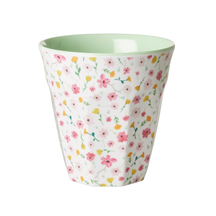 Rice melamiinikuppi medium, White easter flower RICE