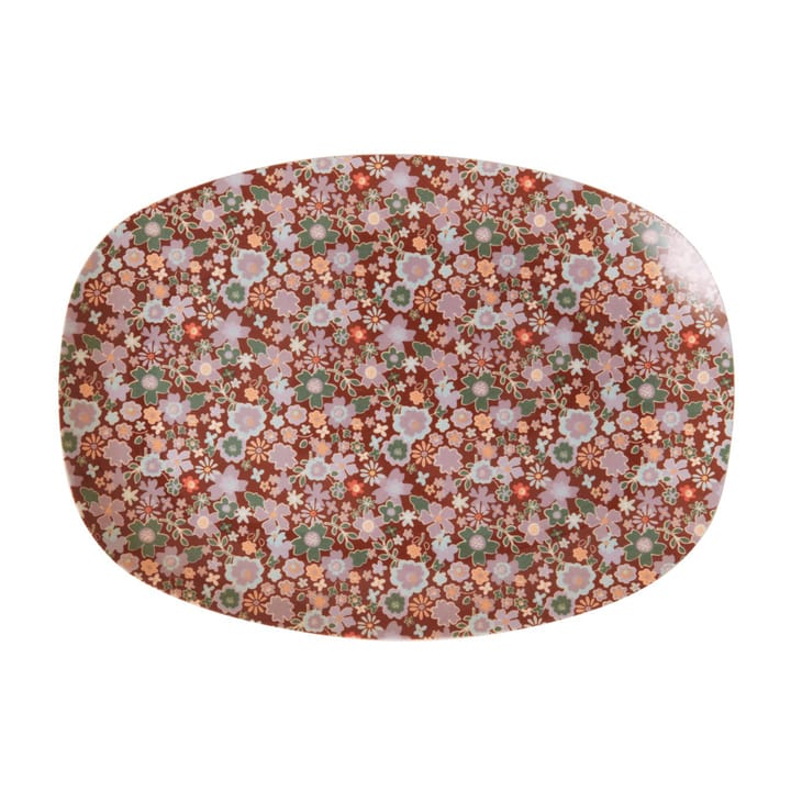 Rice melamiinilautanen 16,5 x 23 cm - Fall flower - RICE