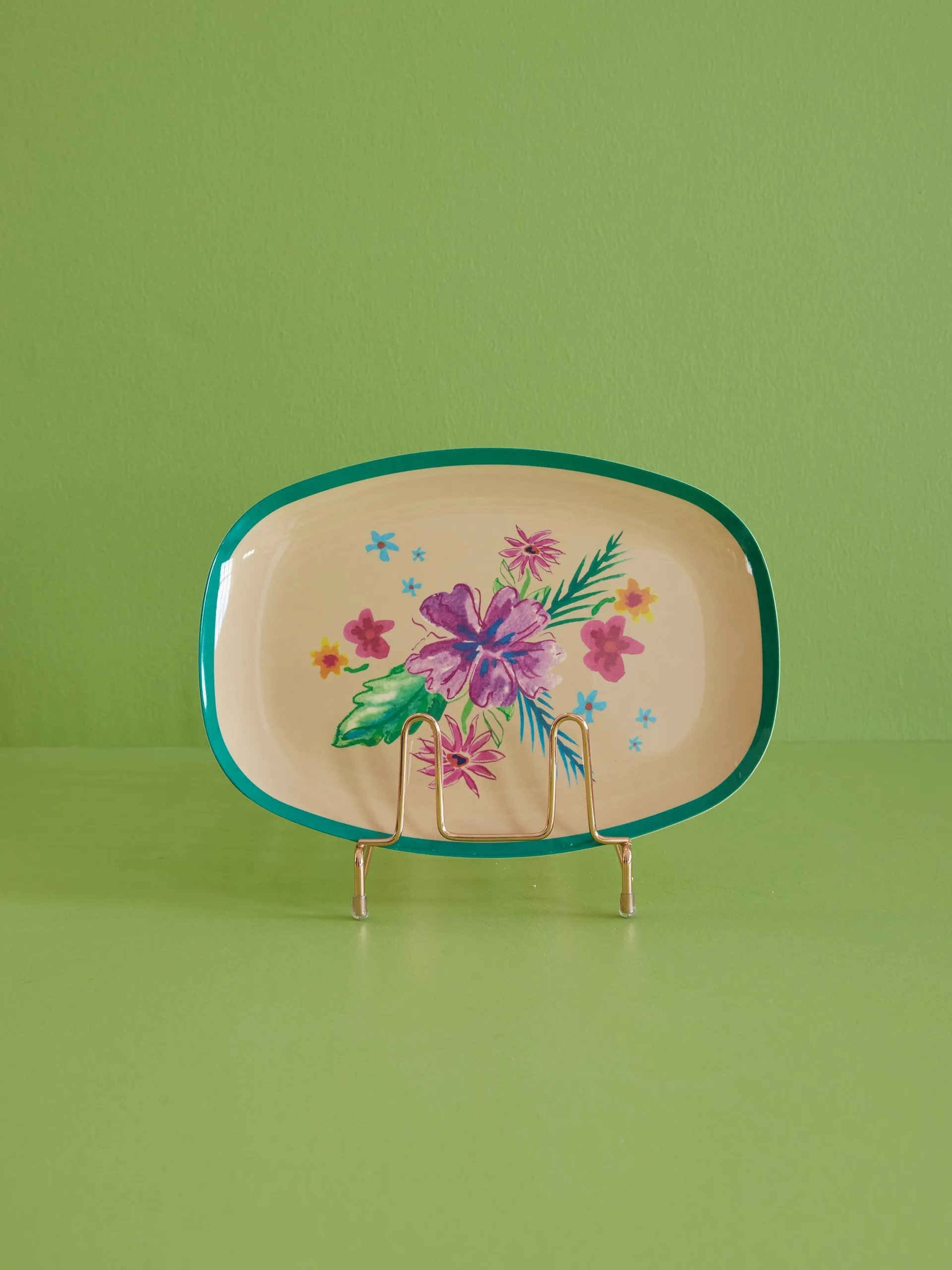 Rice melamiinilautanen 22x30 cm, Arda bloom RICE