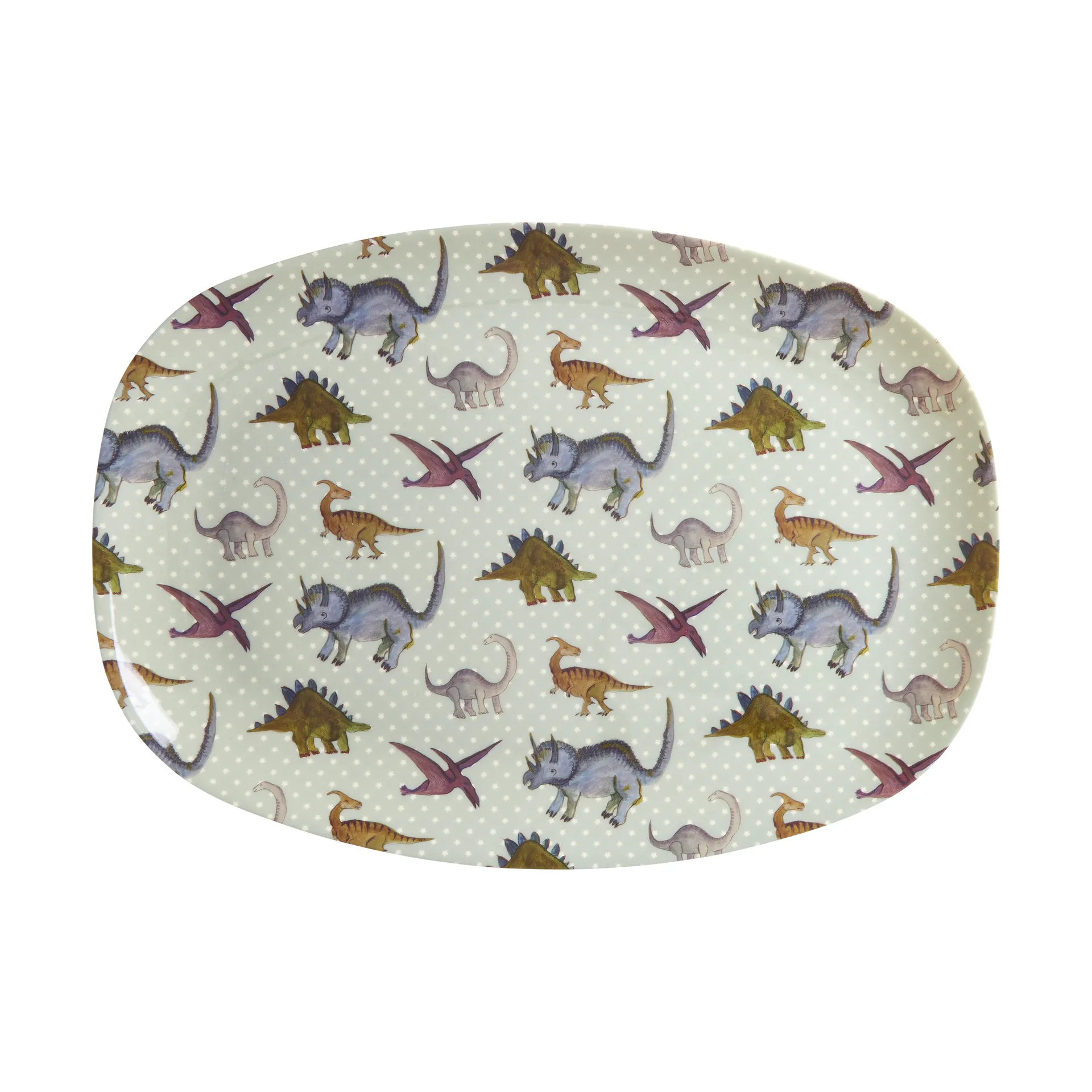 Rice melamiinilautanen 22x30 cm, New Dino RICE