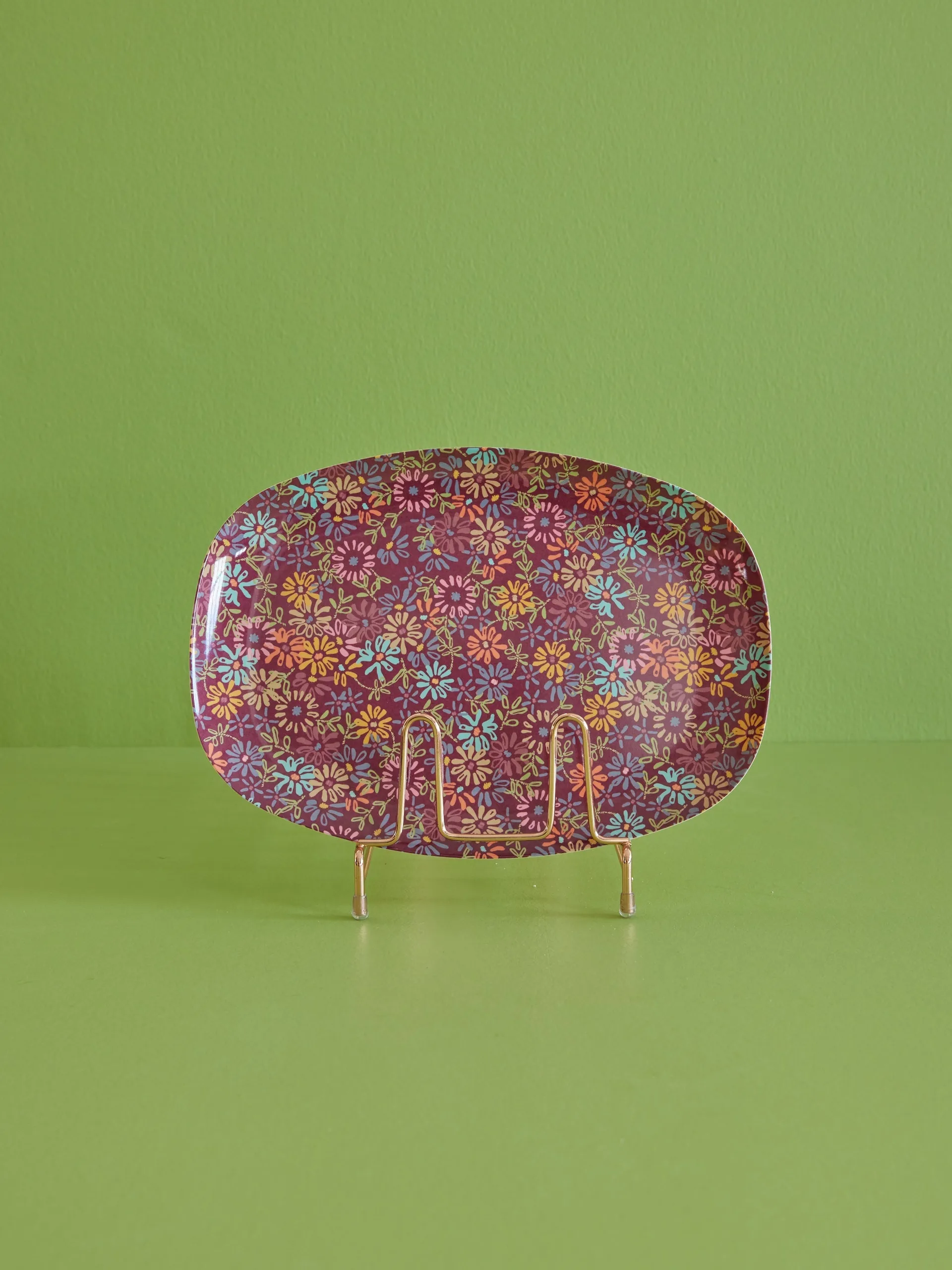 Rice melamiinilautanen 22x30 cm, Stripes RICE