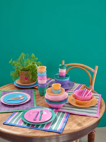 Rice melamiinilautanen Ø 26 cm 6 osaa - La Joie de Vivre - RICE