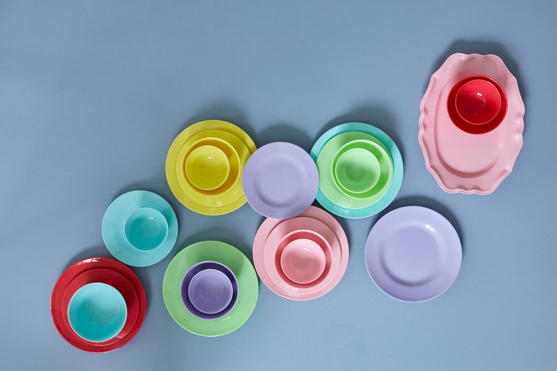 Rice melamiinilautanen Ø 26 cm 6 osaa, Yippie yippie yeah RICE