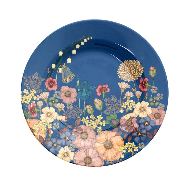 Rice melamiinileipälautanen 20 cm - Flower collage - RICE