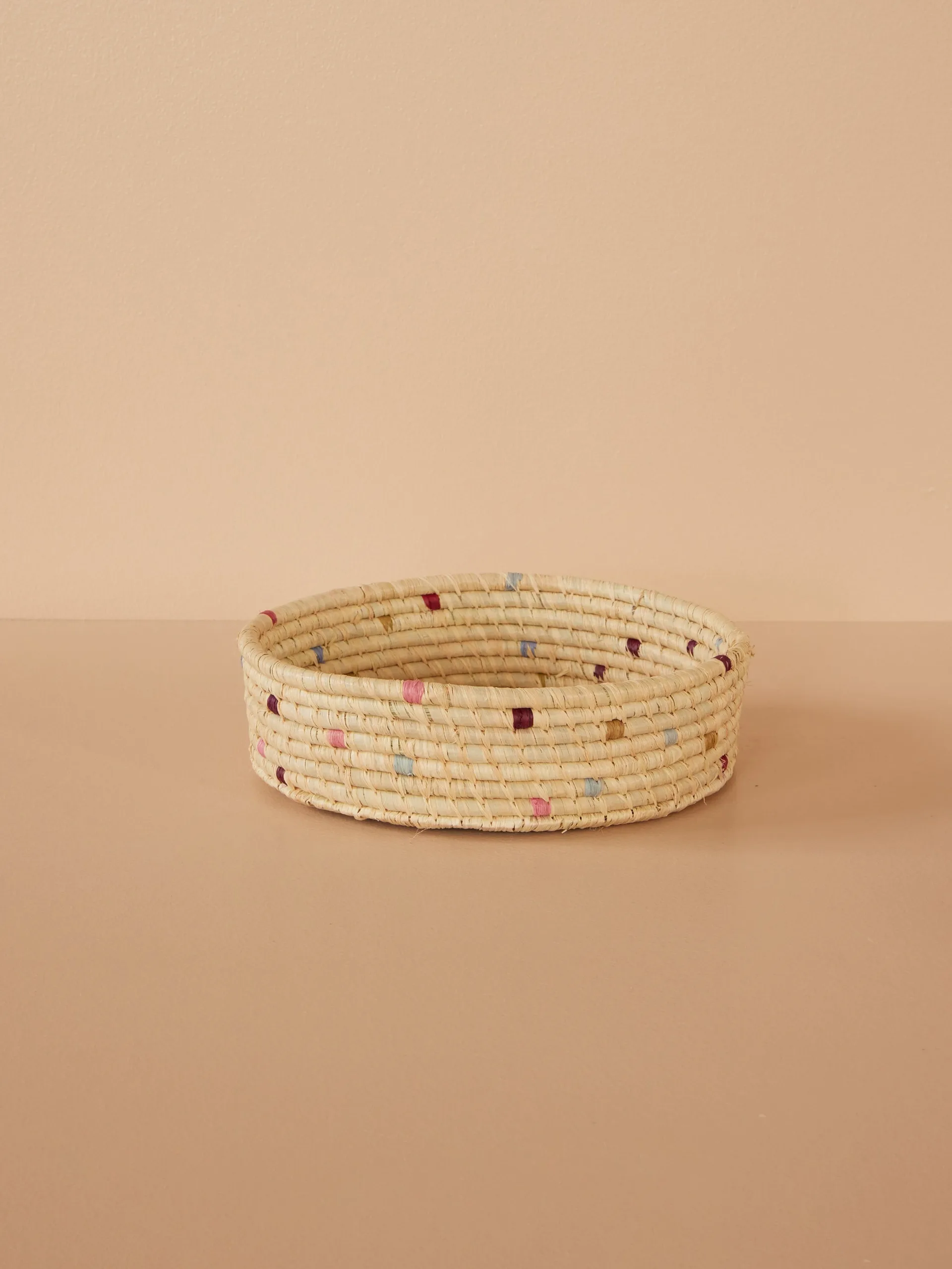 Rice raffia pyöreä säilytyskori small, Natural RICE