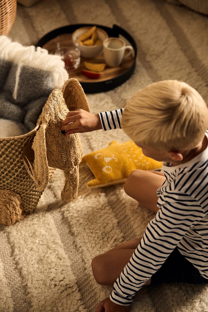 Rice raffia säilytyskori eläin, Elefantti RICE