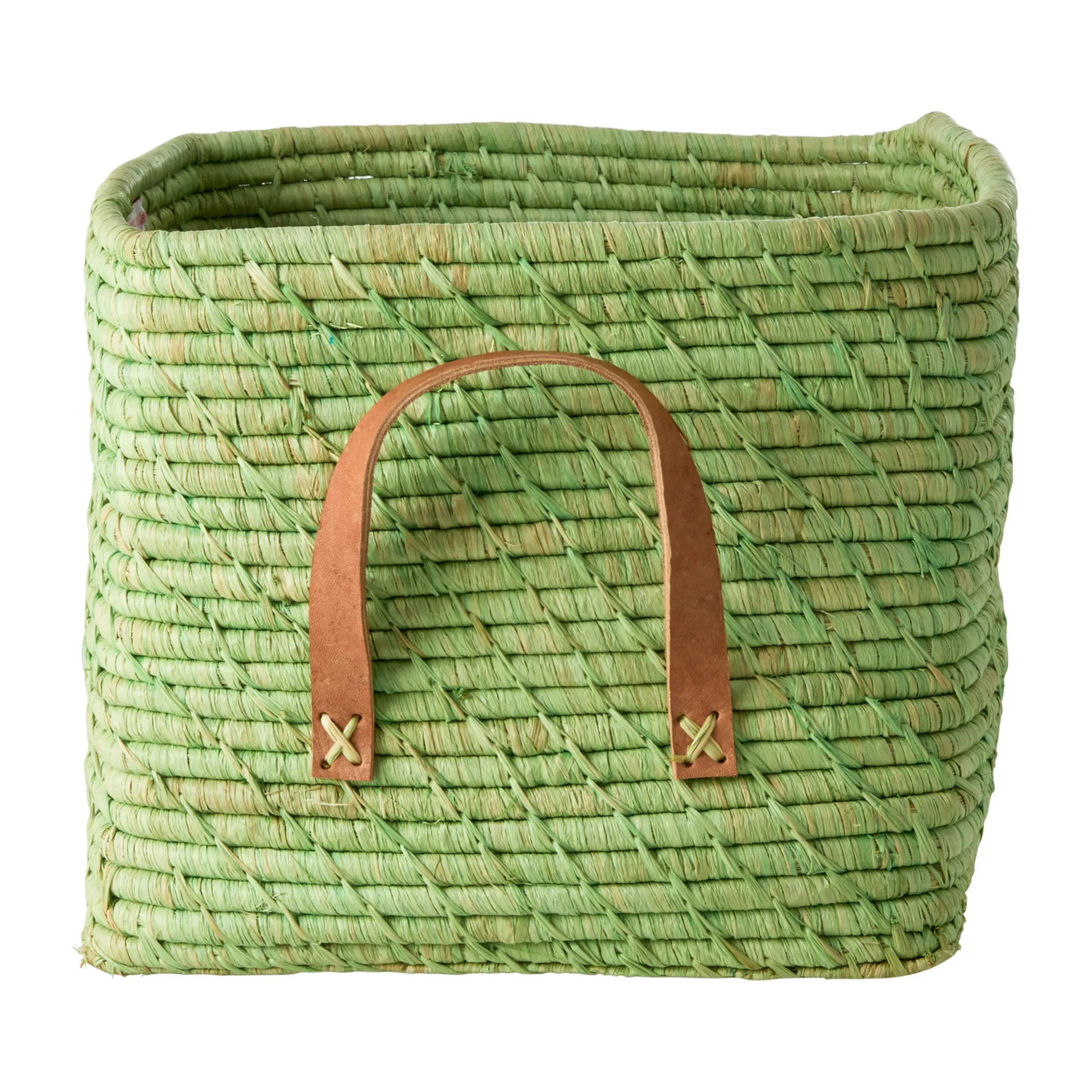 Rice raffia säilytyskori, Soft green RICE