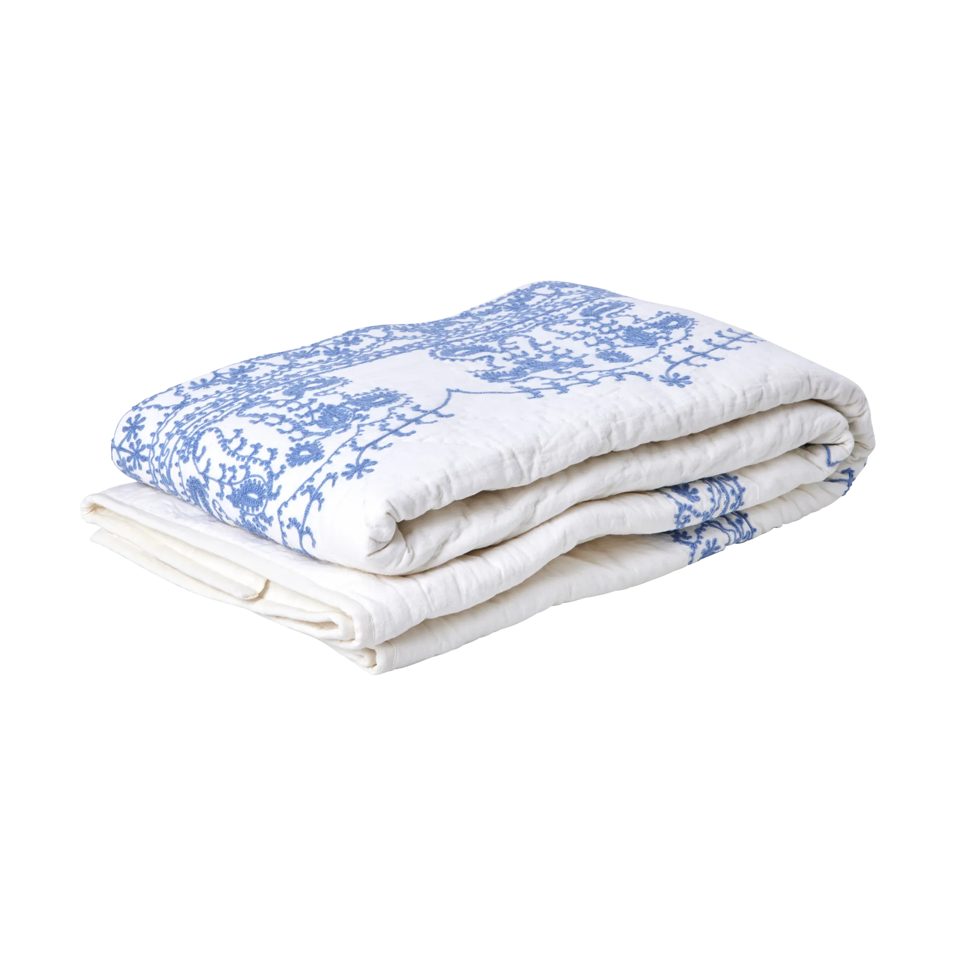 Rice tikattu peitto 140x200 cm, White RICE