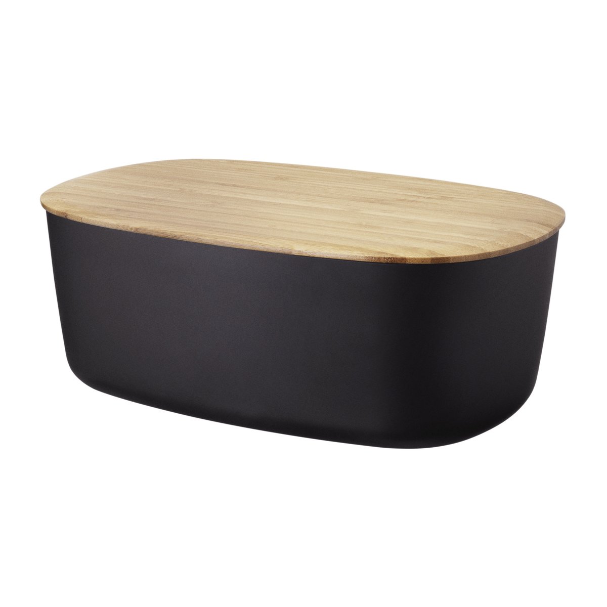 RIG-TIG BOX-IT leipälaatikko 22,5x34,5 cm musta | Skandinaavinen Sisustus | Leipäkorit & Leipälaatikot | Musta