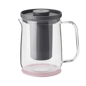 Brew-It teepresso 0,7 L - Harmaa-vaaleanpunainen - RIG-TIG
