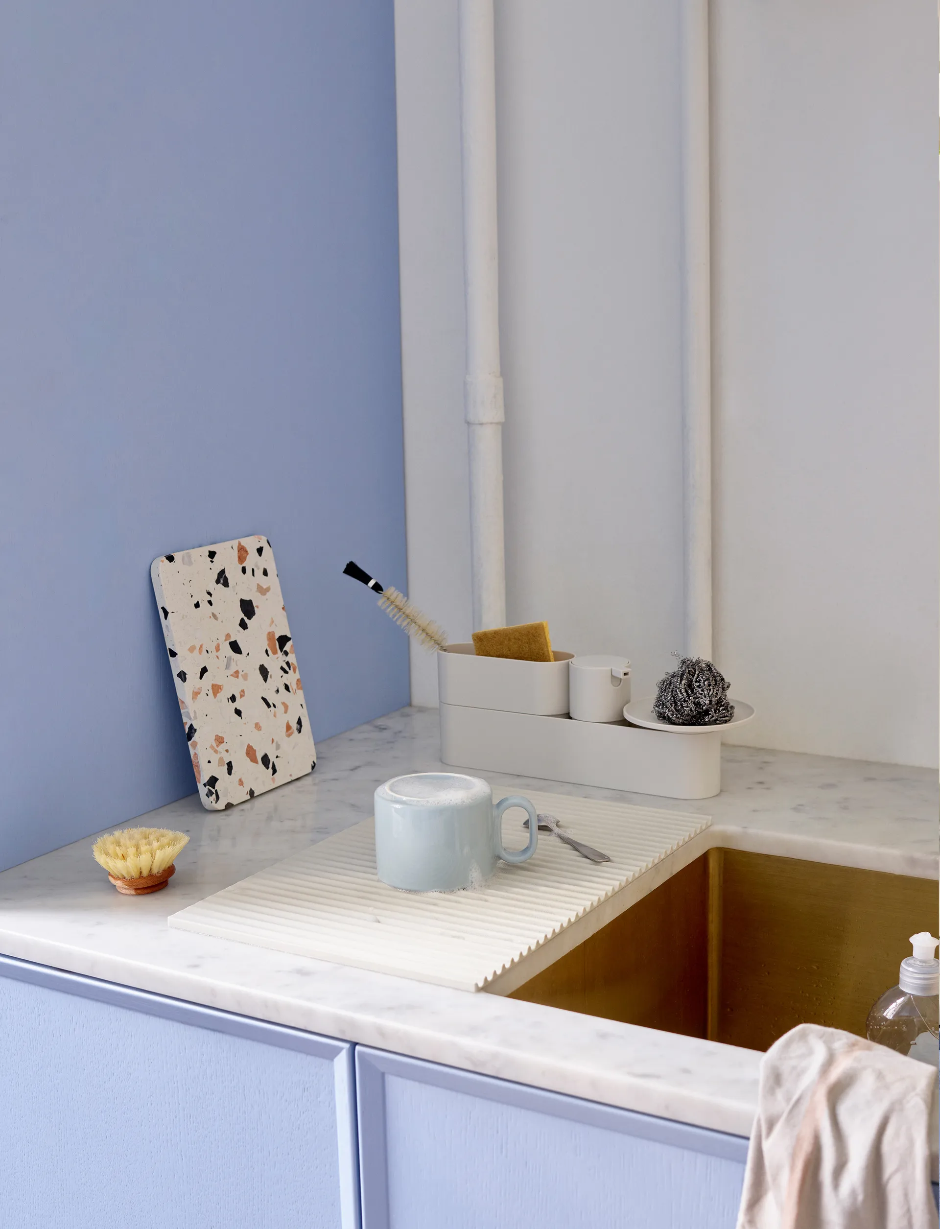 DRAIN-IT valuma-astia, Light grey RIG-TIG