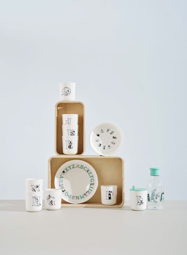 DRINK-IT Moomin ABC -vesipullo 0,5 litraa, Turqouise RIG-TIG