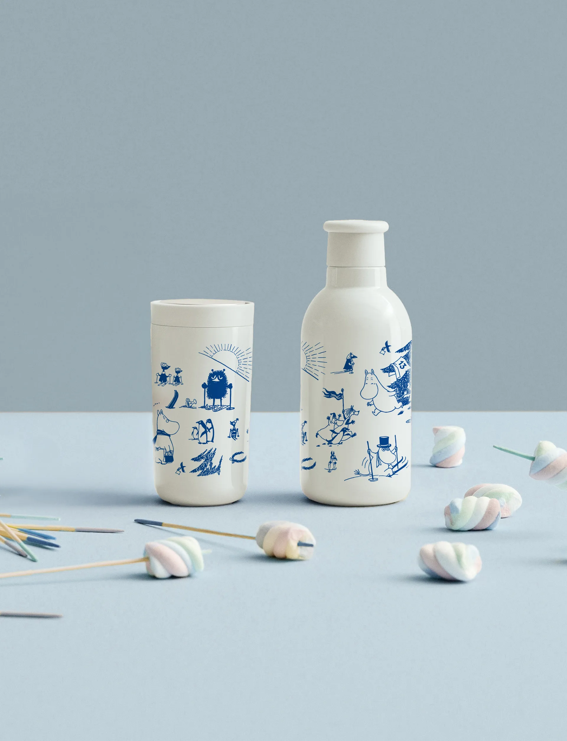 DRINK-IT Muumi termospullo 0,5 L, Rohkeus RIG-TIG