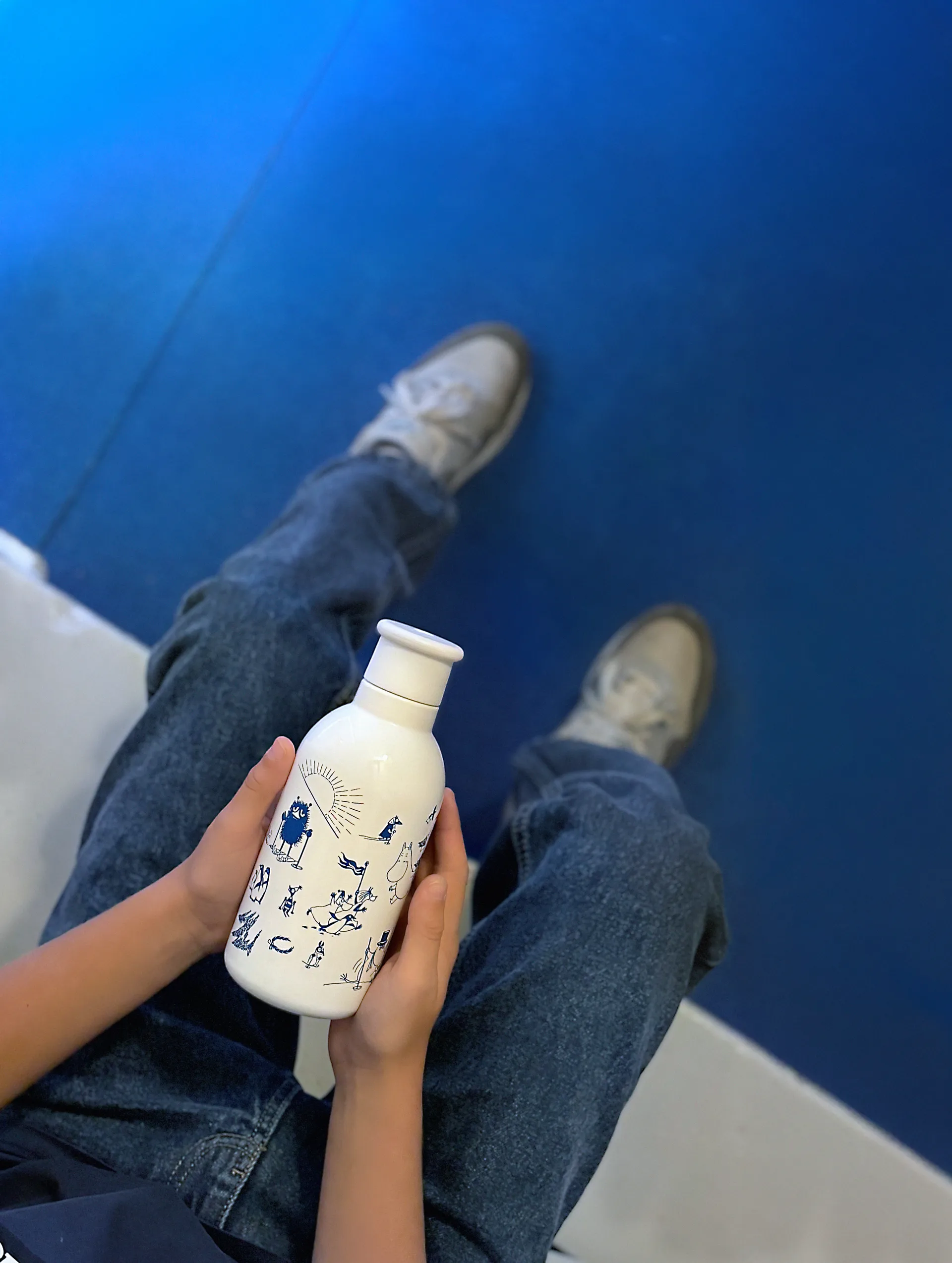 DRINK-IT Muumi termospullo 0,5 L, Rohkeus RIG-TIG