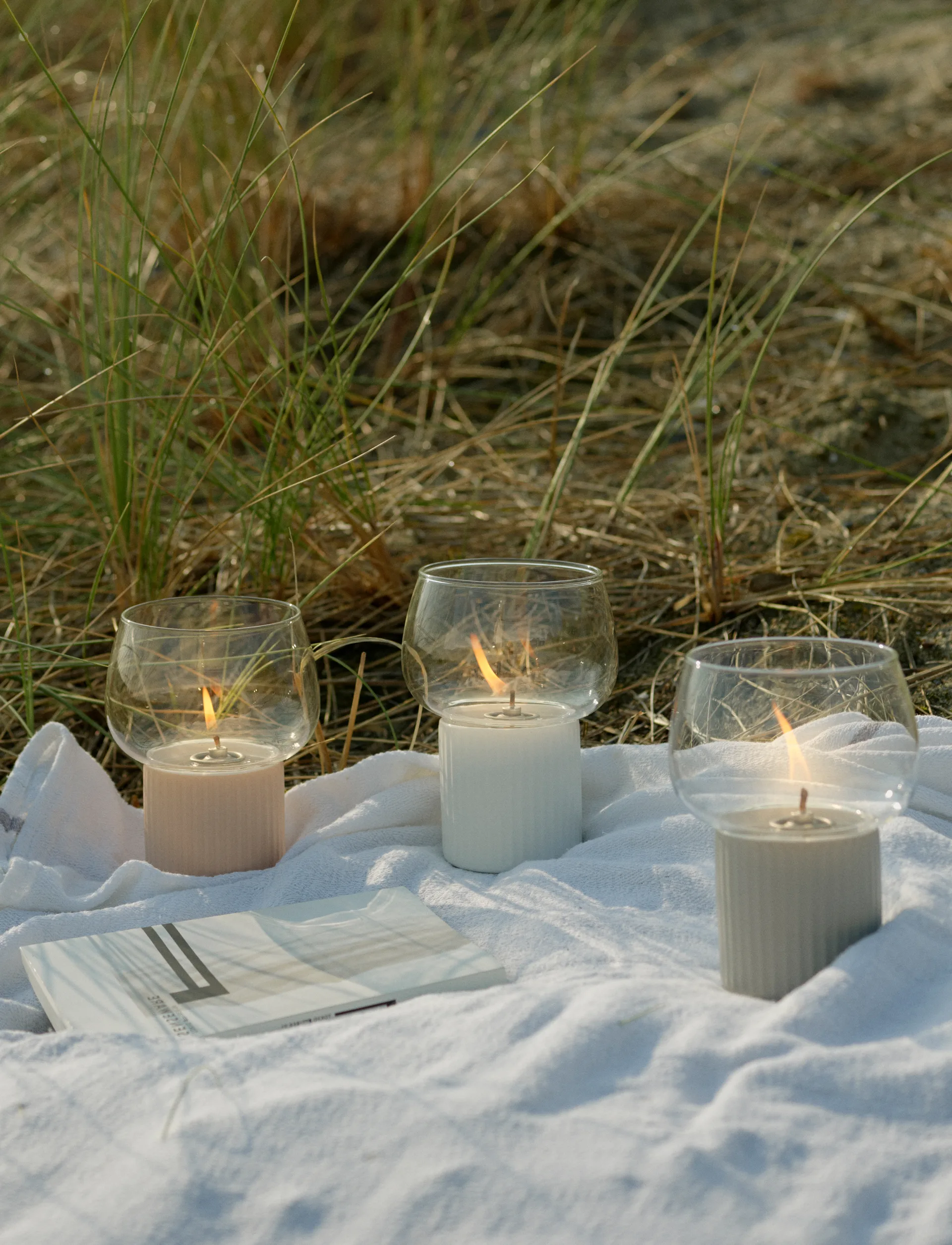 HYGGE hurricane -öljylamppu 16 cm, Grey RIG-TIG