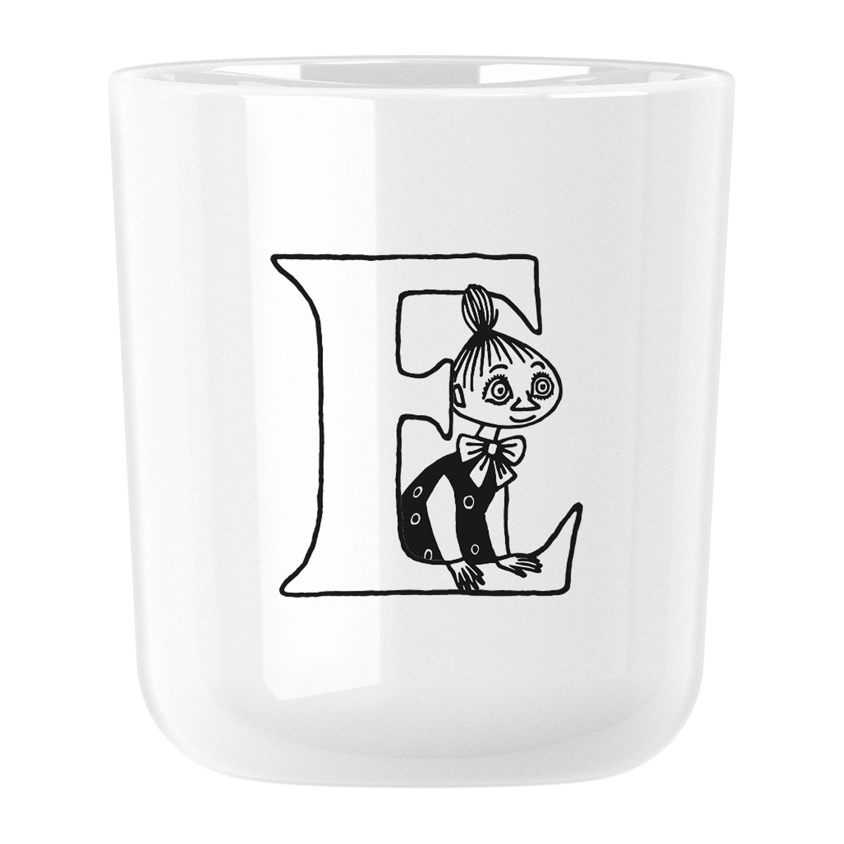 RIG-TIG Moomin ABC -muki 20 cl E | Skandinaavinen Sisustus | Muumimukit | Valkoinen