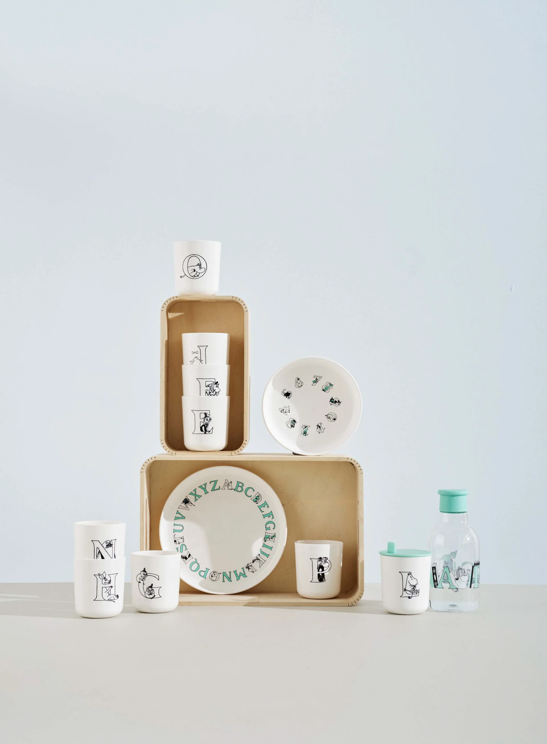 Moomin ABC -muki 20 cl, E RIG-TIG