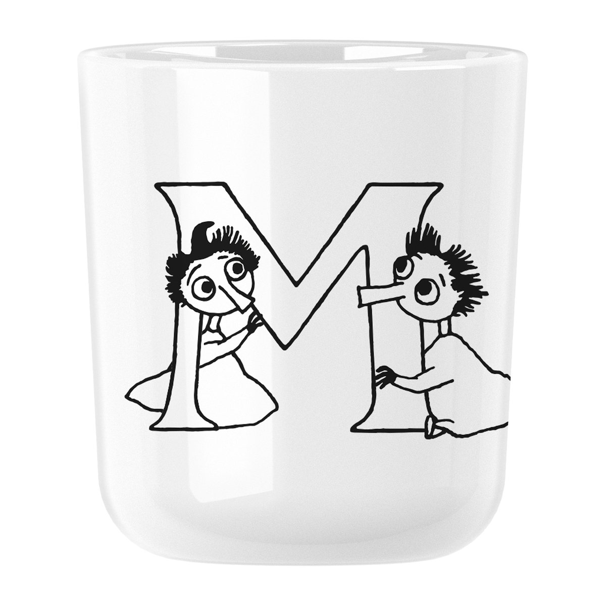 RIG-TIG Moomin ABC -muki 20 cl M | Skandinaavinen Sisustus | Muumimukit | Valkoinen