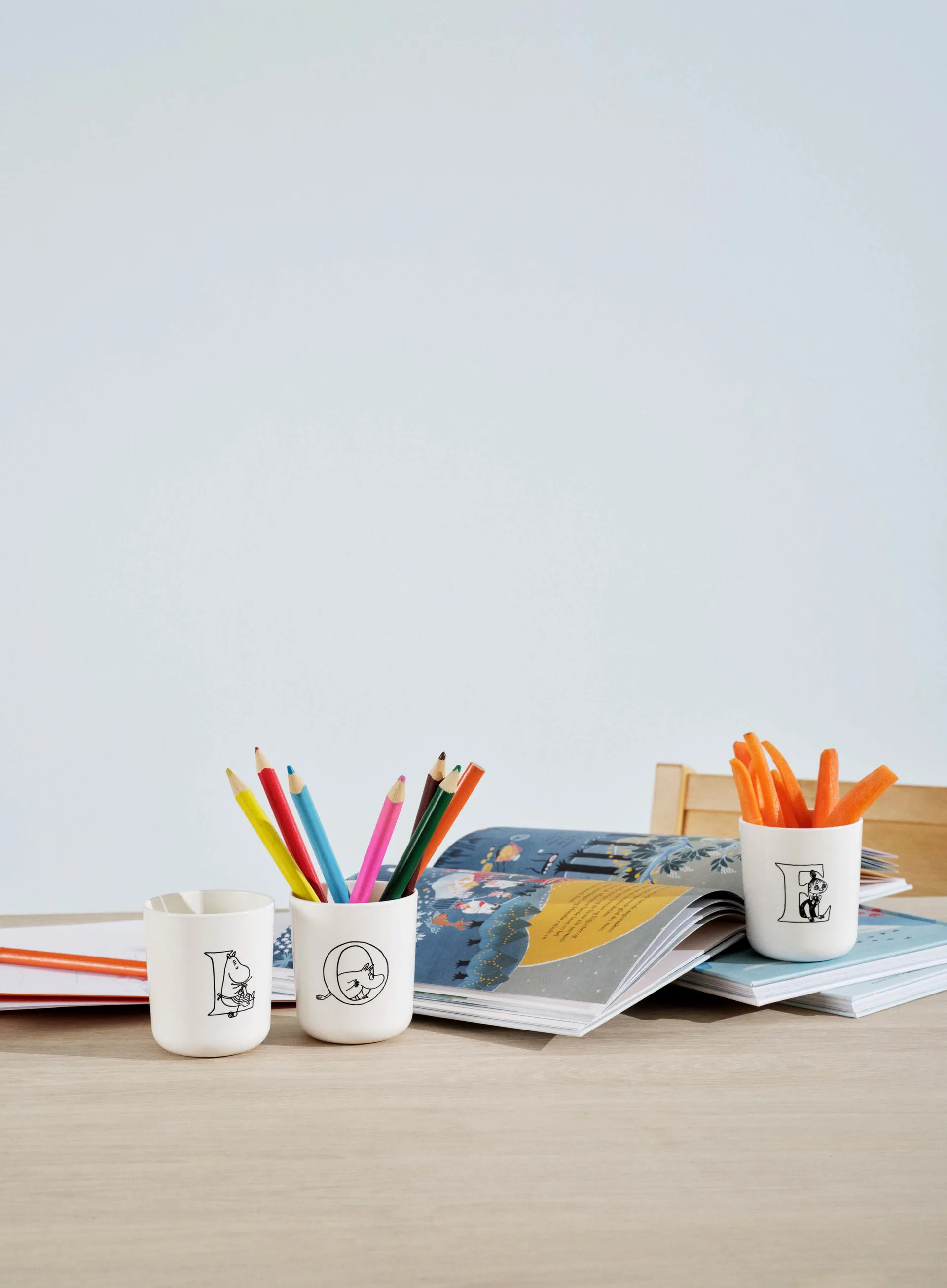 Moomin ABC -muki 20 cl, O RIG-TIG