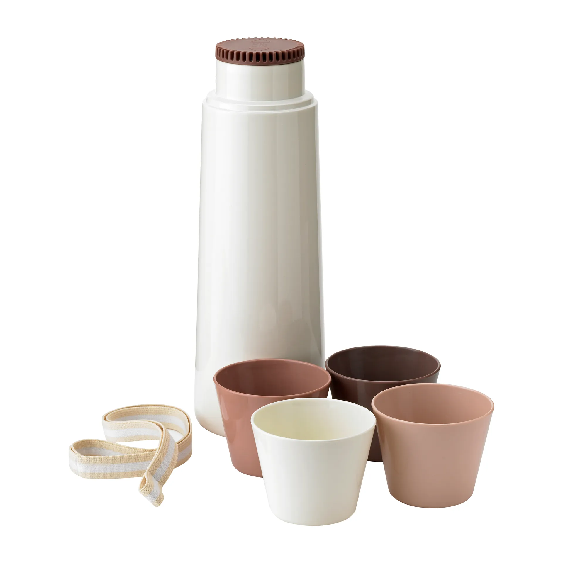 PICNIC termospullo ja 4 kuppia, Blossom RIG-TIG