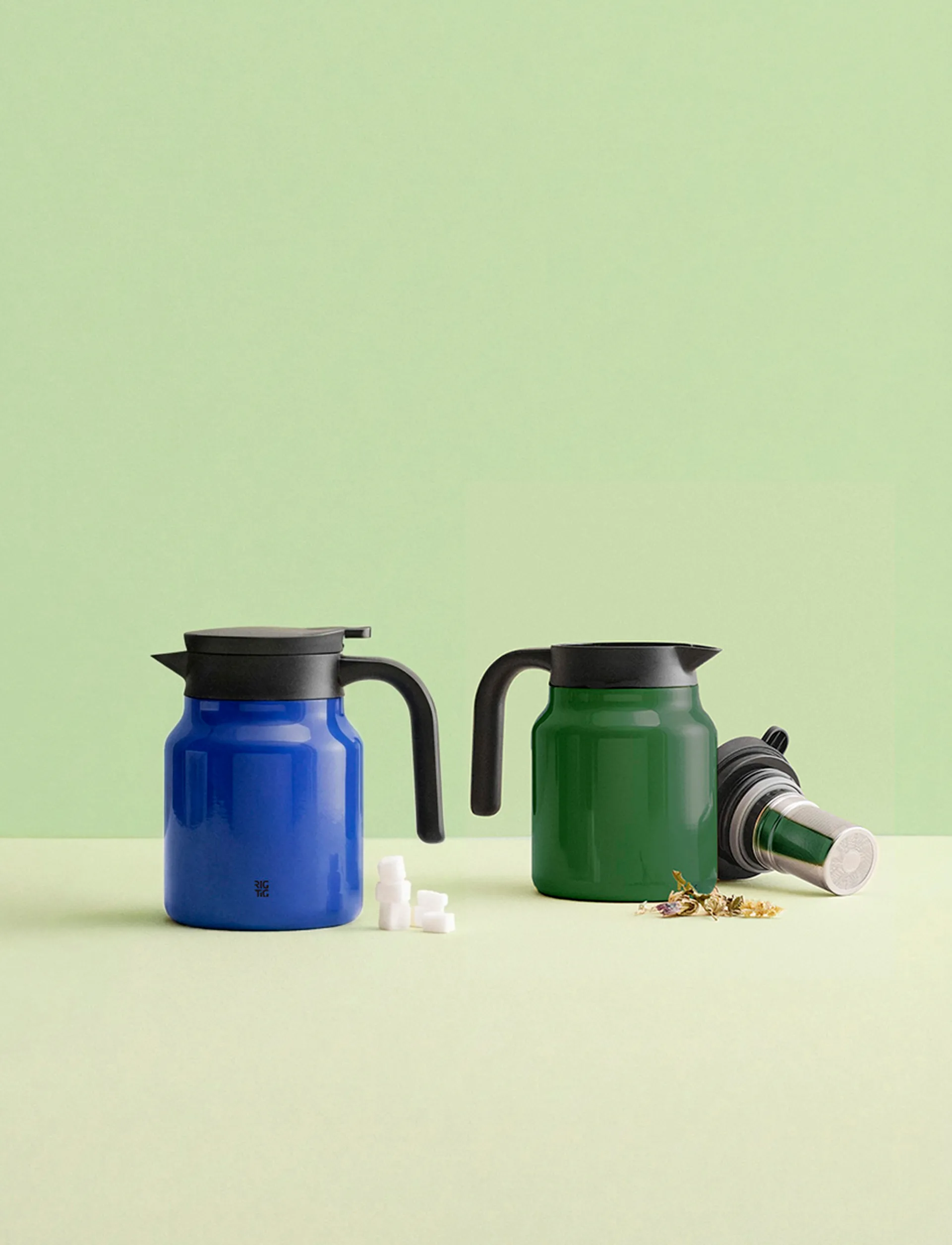 THERM-IT termoskannu, Sininen RIG-TIG