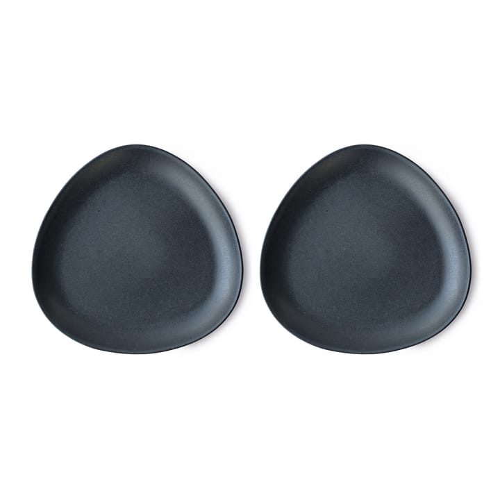 Plate no.34, 2-pakkaus - Lava stone - Ro Collection