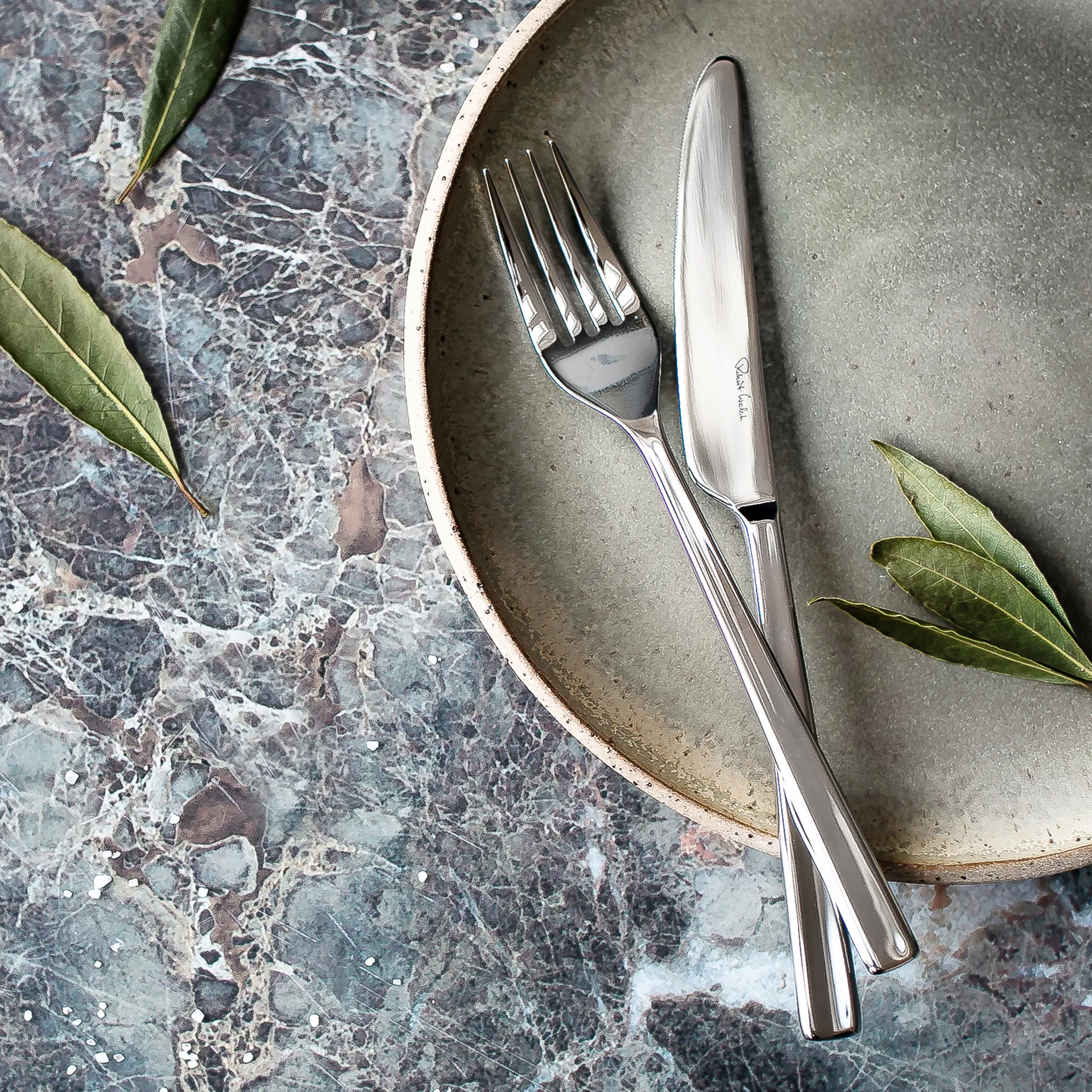 Blockey ruokahaarukka blank, Ruostumaton teräs Robert Welch