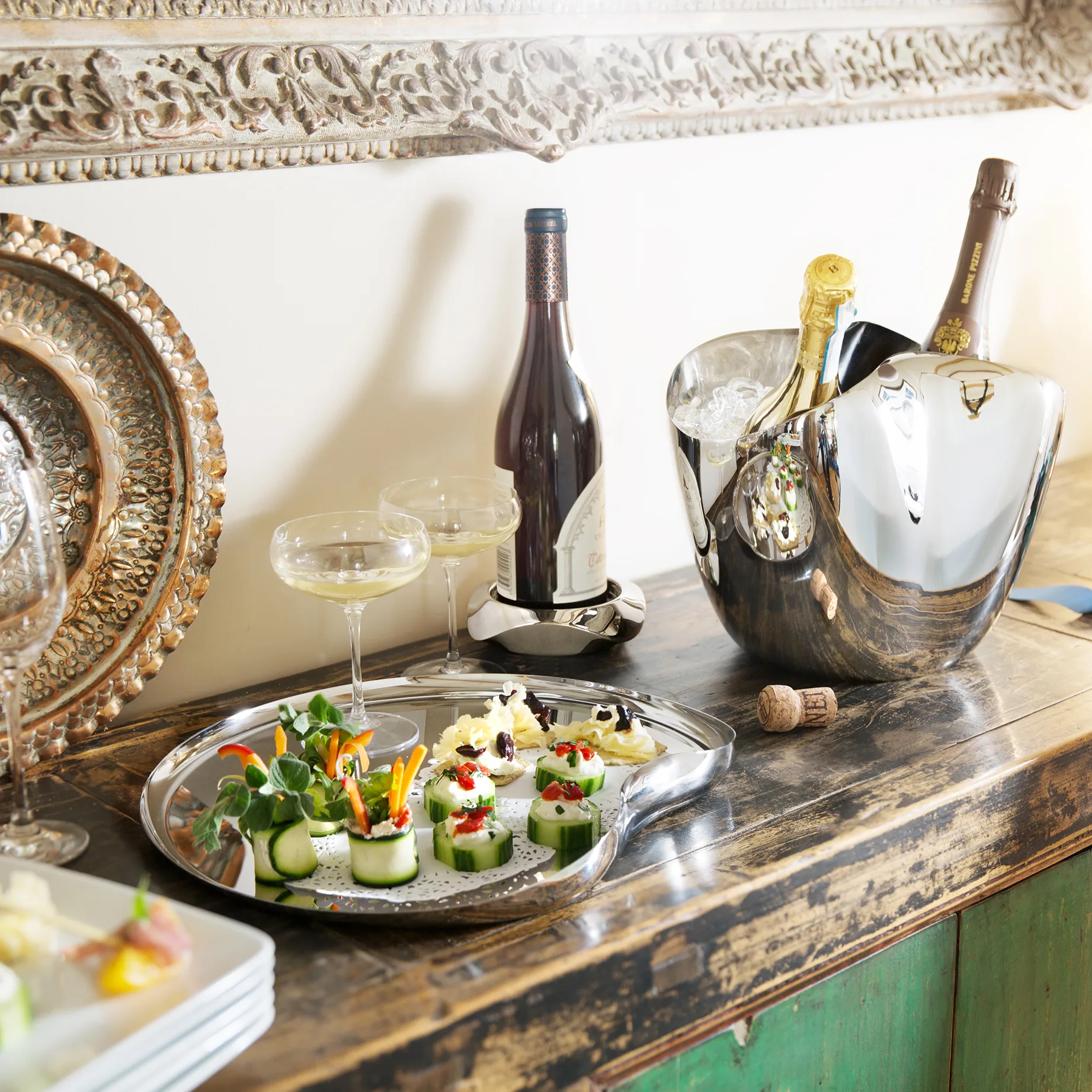 Drift tarjoiluvati, 36 cm, Kiiltävä Robert Welch