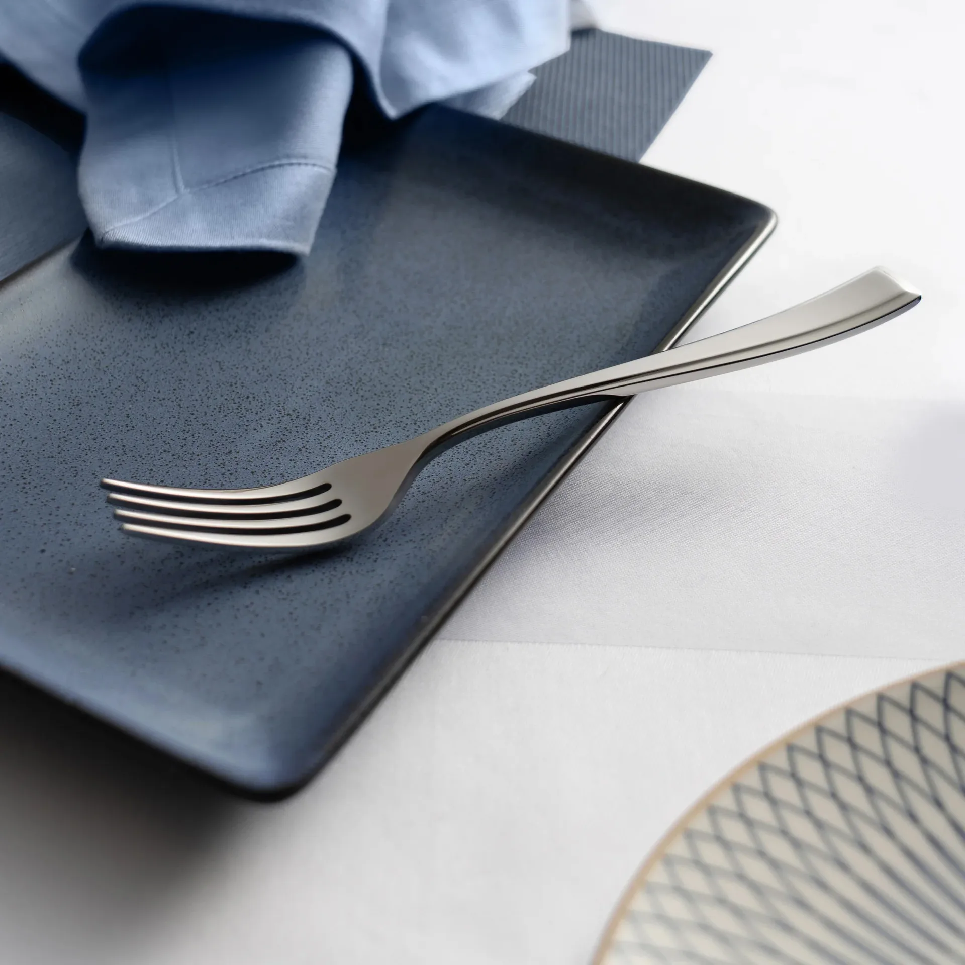 Fairford kirkas haarukka, Ruostumatonta terästä, 20,2 cm Robert Welch