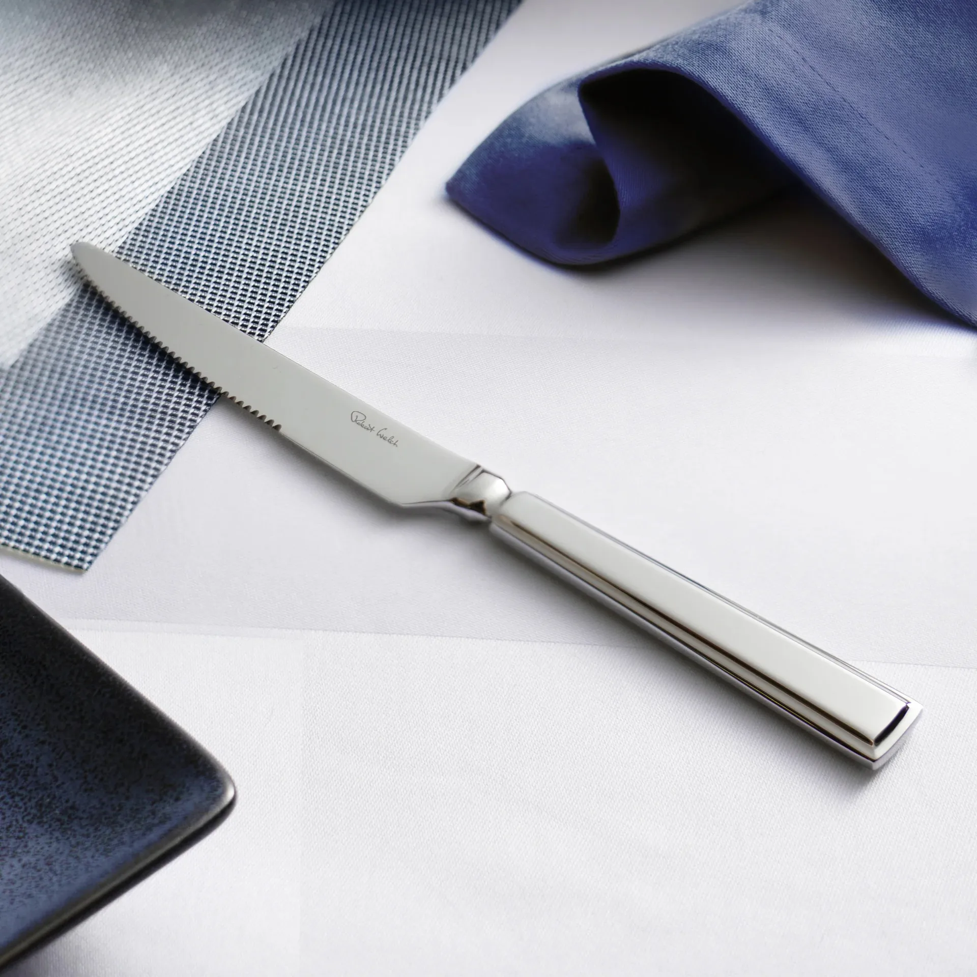 Fairford kirkas pihviveitsi, Ruostumaton teräs,, 4-pack Robert Welch