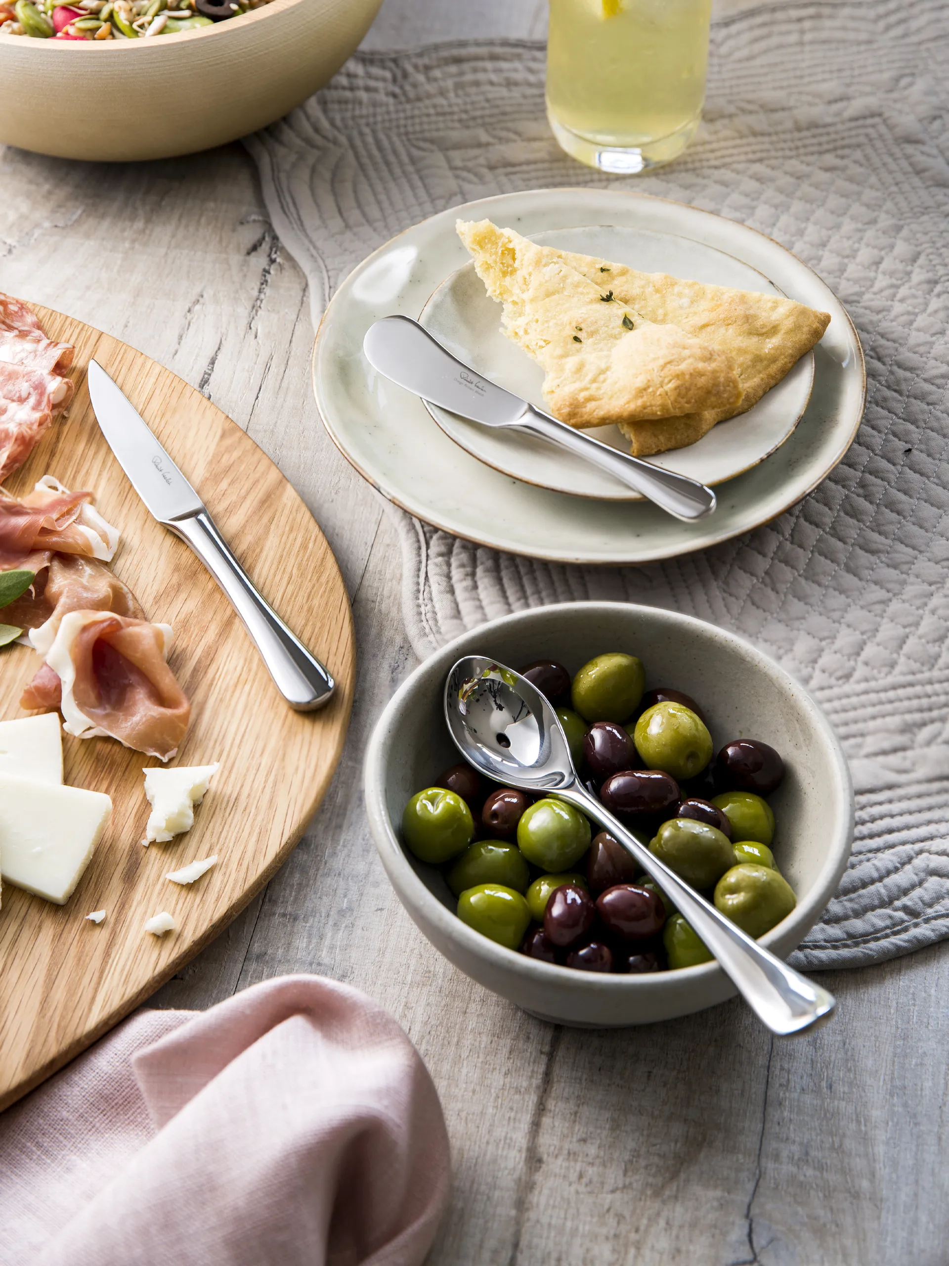 Radford-oliivilusikka, peilikiillotus, Ruostumatonta terästä Robert Welch