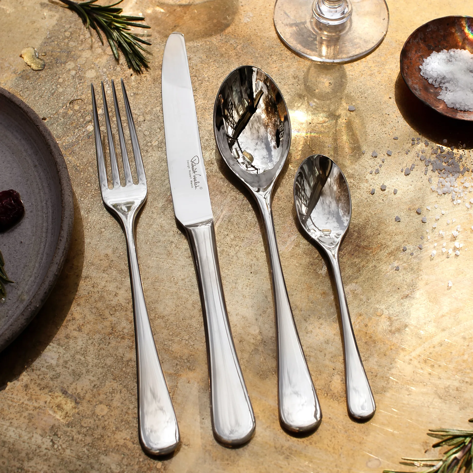 Radford-ruokalusikka, peilikiillotus, Ruostumatonta terästä Robert Welch