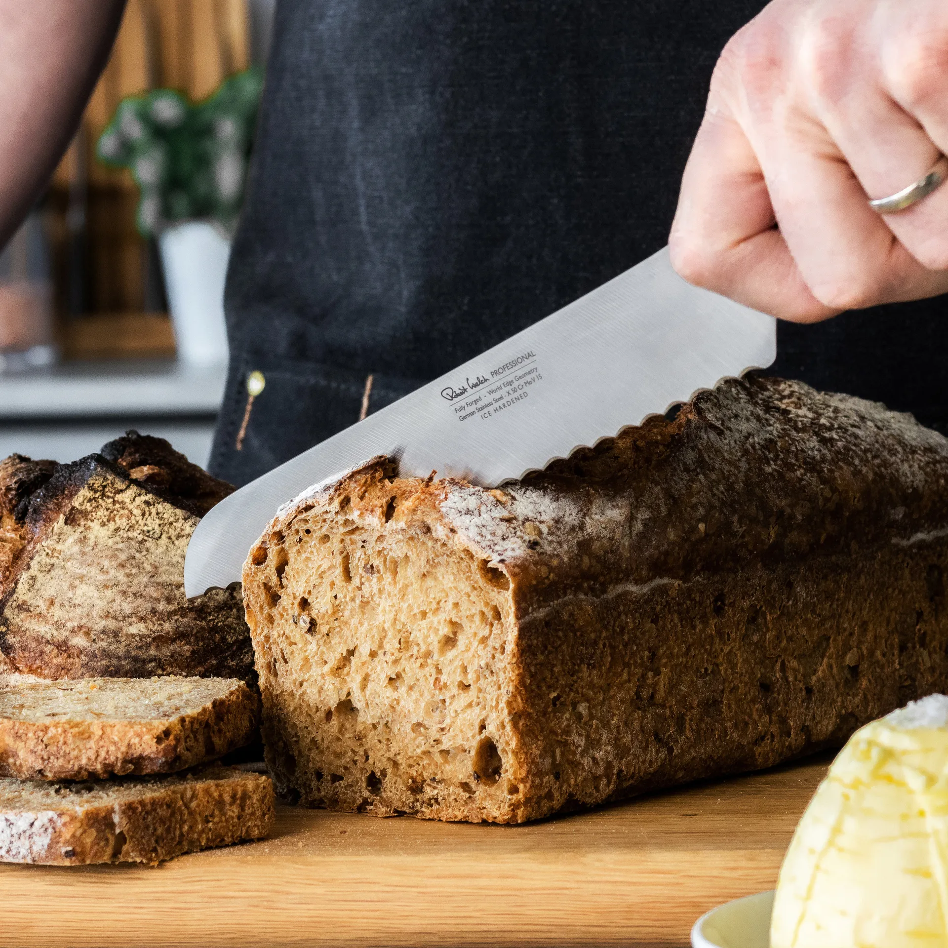 Robert Welch professional leipäveitsi 22 cm, Ruostumaton teräs Robert Welch