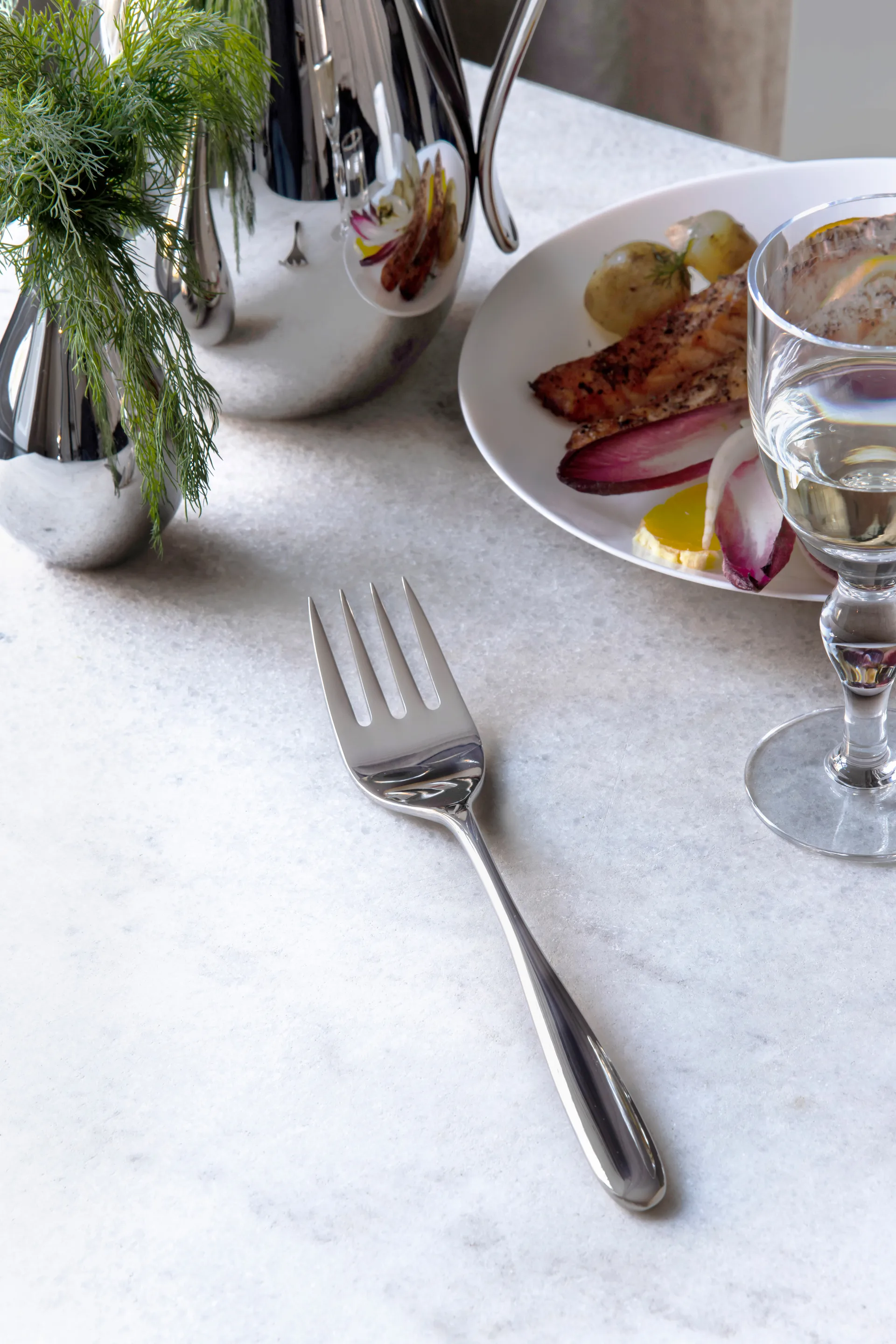 Stanton Bright -tarjoiluottimet 3 osaa, Ruostumaton teräs Robert Welch