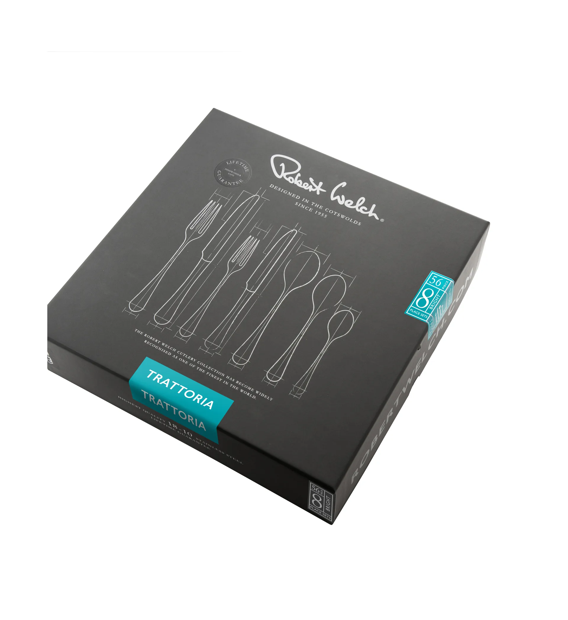 Trattoria aterinsetti 56 osaa, Musta Robert Welch