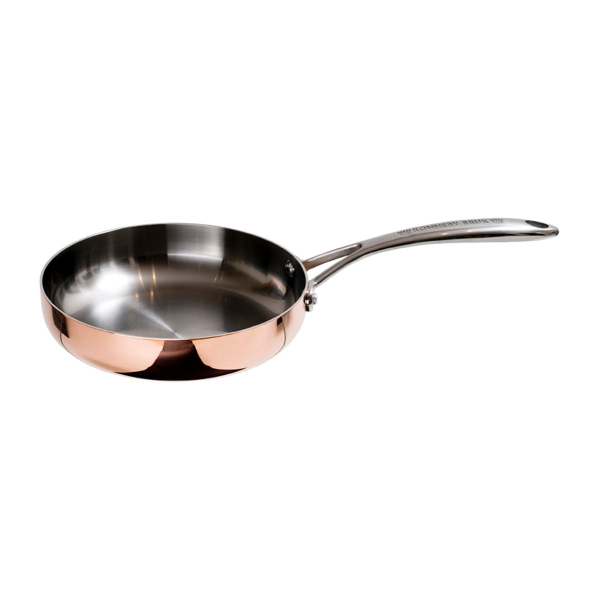 Ronneby Bruk Maestro paistinpannu kupari 20 cm | Skandinaavinen Sisustus | Paistinpannut | Kullanvärinen