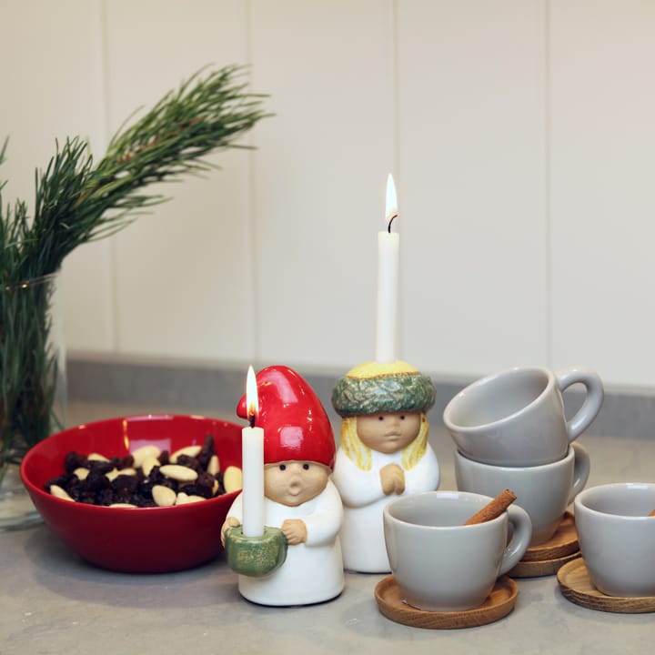 Advent Children Lucia-neito - valkoinen-vihreä - Rörstrand