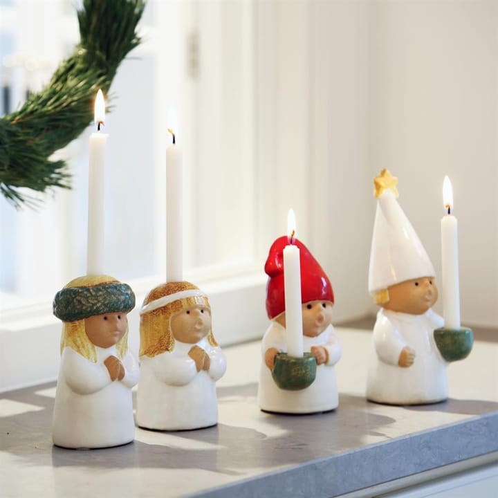 Advent Children Lucia-tyttönen, valkoinen Rörstrand