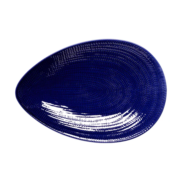 Blå eld serveringsfat - Sininen, 20×29 cm - Rörstrand