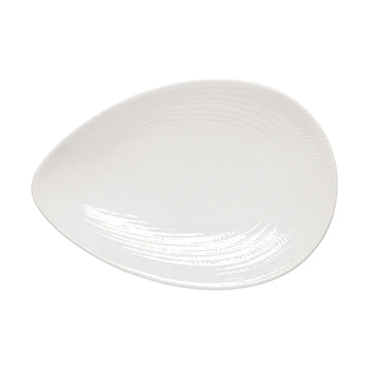Blå eld serveringsfat - Valkoinen, 20×29 cm - Rörstrand
