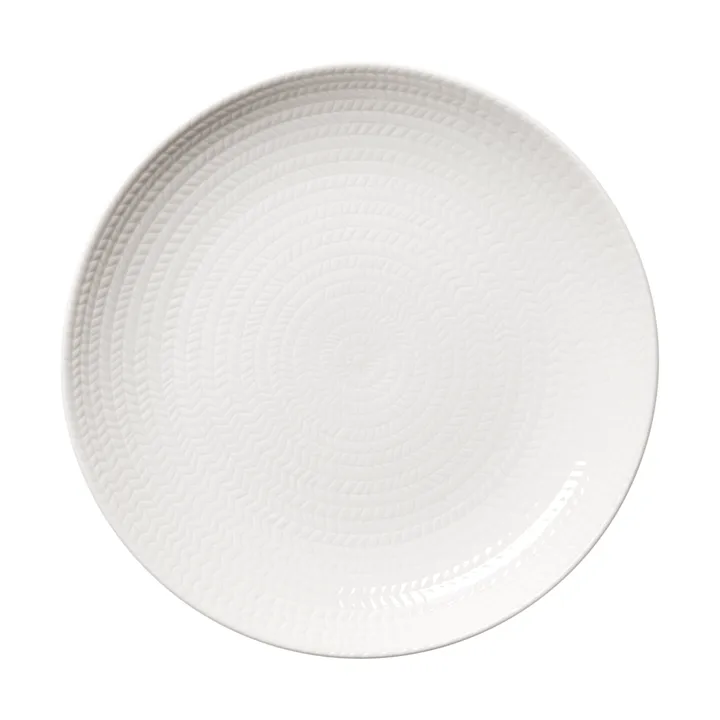 Blå eld tallrik - Valkoinen, 26 cm - Rörstrand