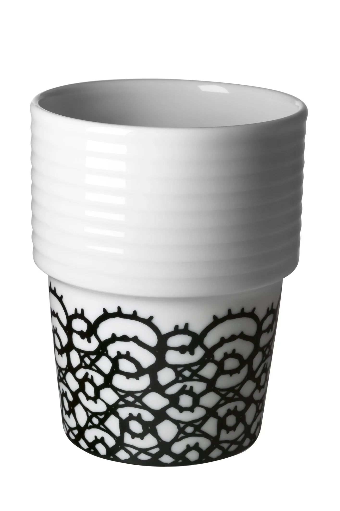 Filippa K muki, musta pitsi, 2 kpl Rörstrand