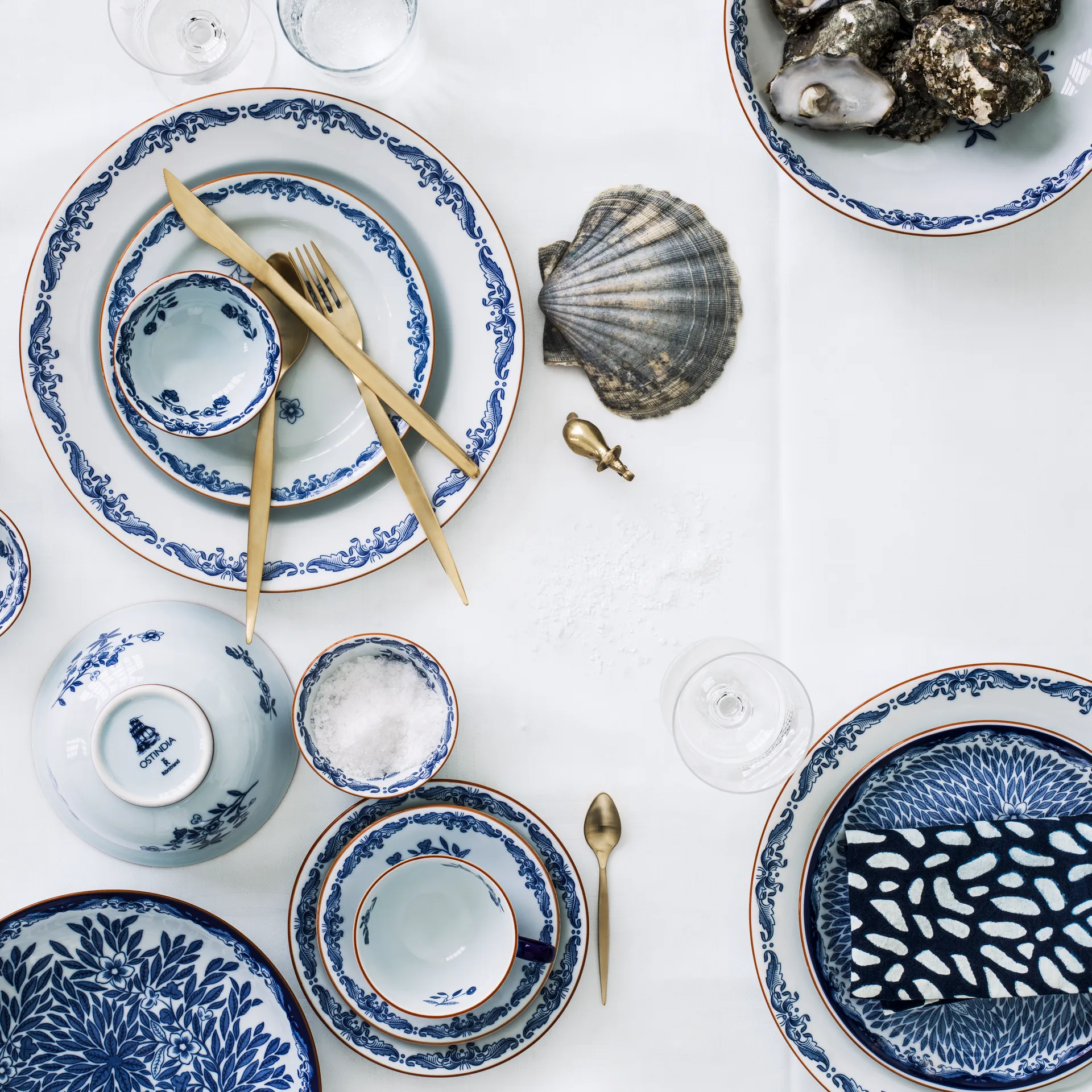 Ostindia asetti, 18 cm Rörstrand