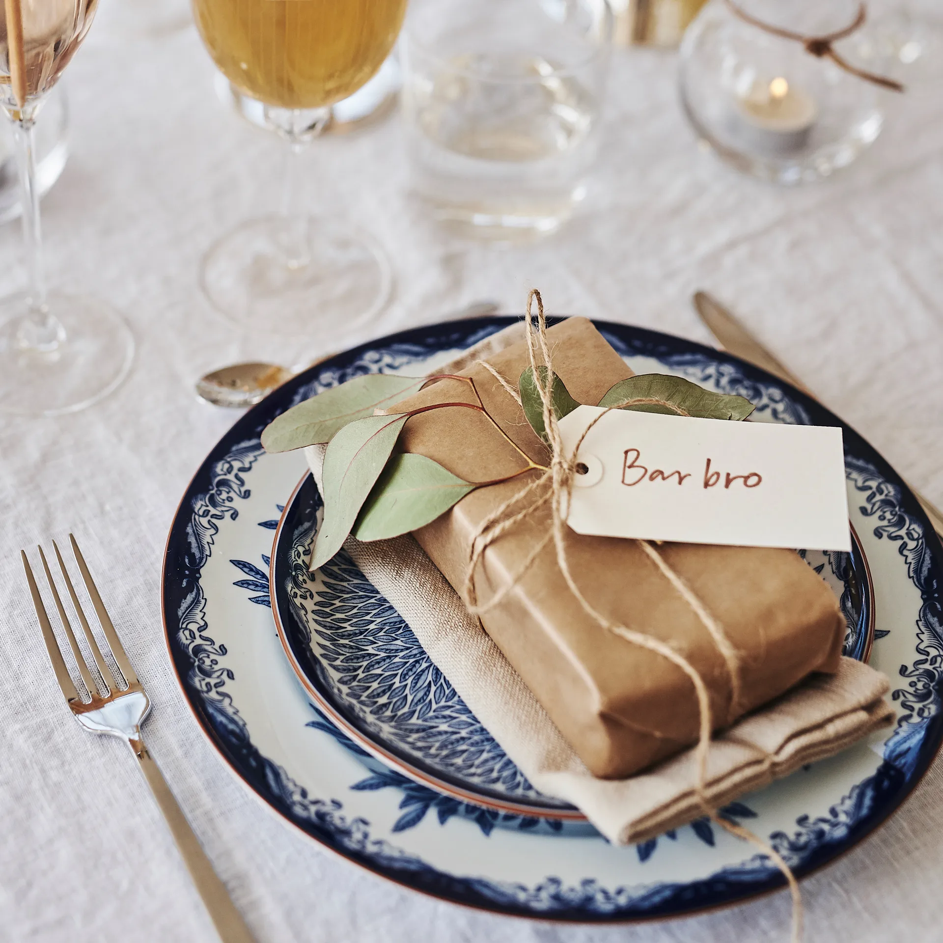 Ostindia Floris lautanen, 20 cm Rörstrand