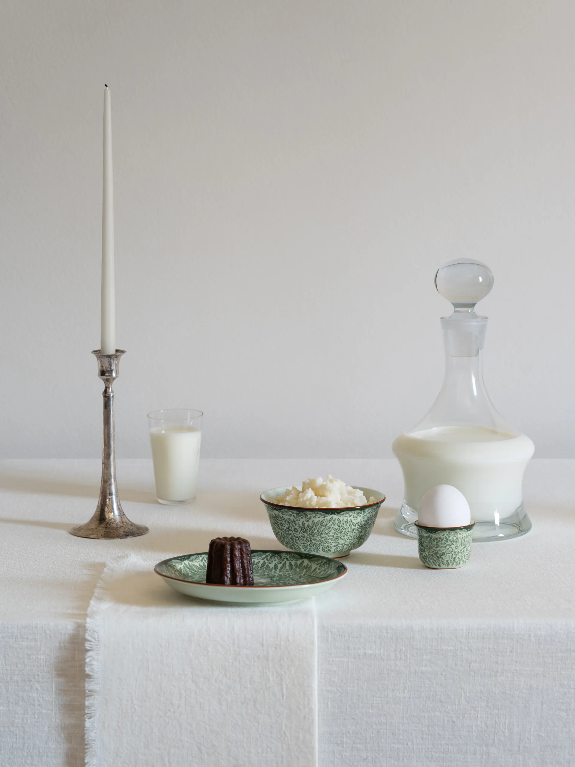 Ostindia Floris -leipälautanen Ø 16 cm, Vihreä Rörstrand